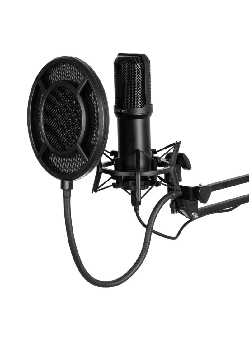PM360TR Kit microphone à condensateur professionnel 3,5 mm