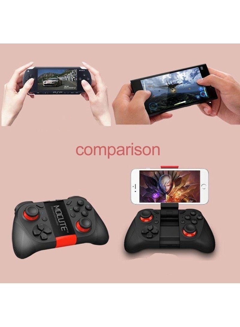 All-In-One Bluetooth Gamepad Joystick Controller for iOS Android PC MOCUTE-050  - Black | ishtari