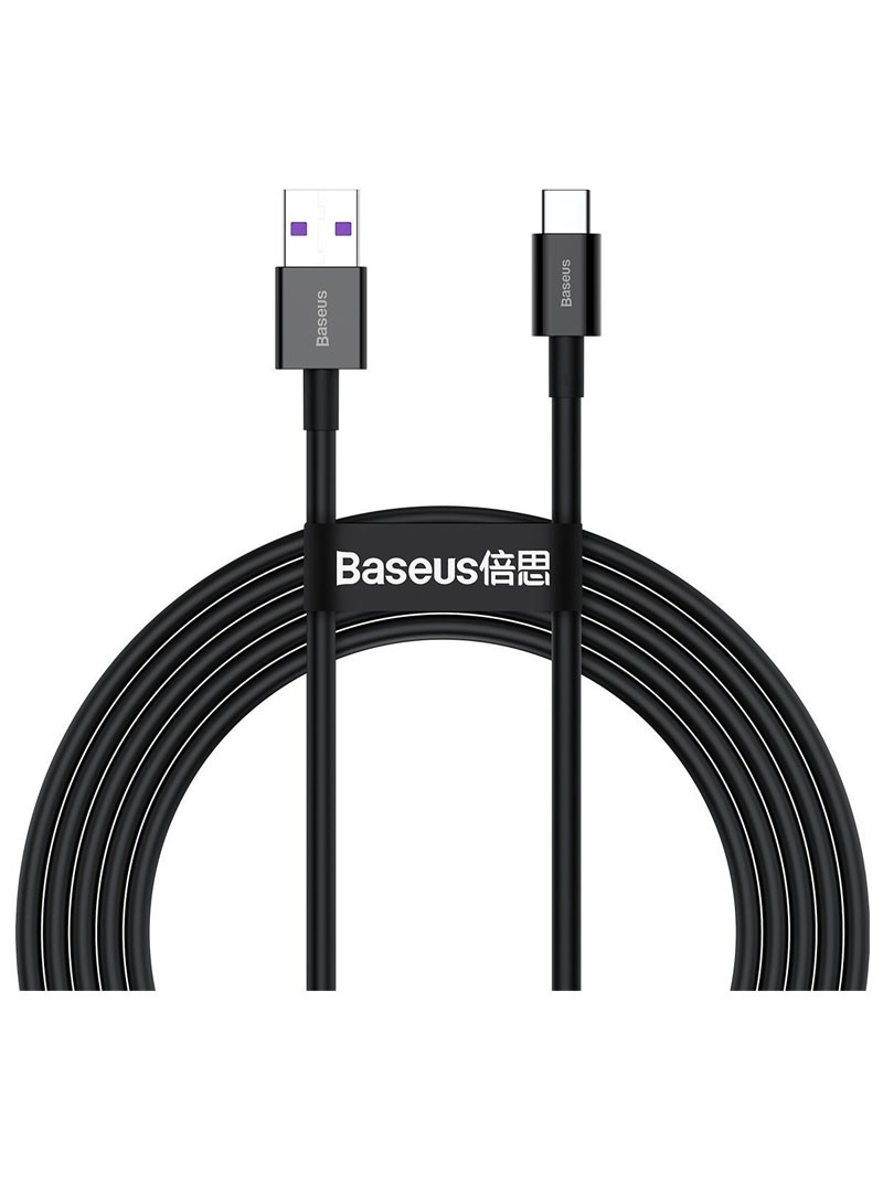 Baseus CAMYS-01 Fast Charging USB to Micro 2A Data Cable - 1M - Black