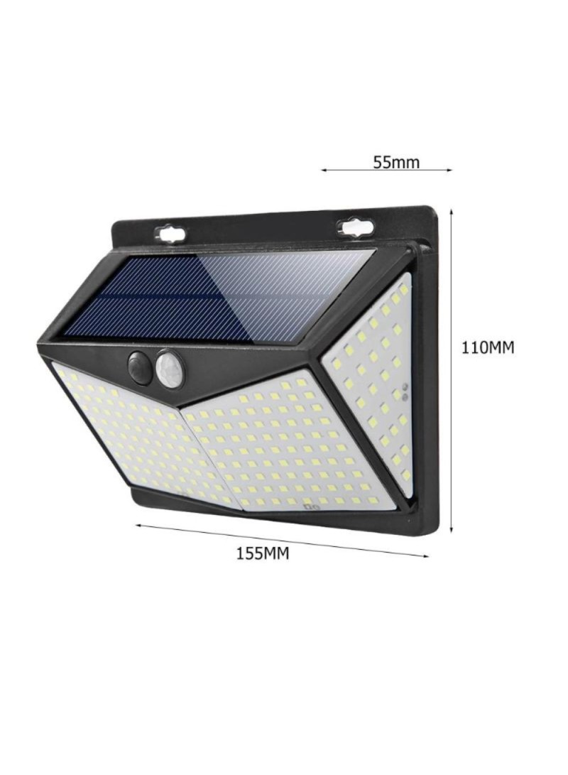 Outdoor Solar-Powered 212 LED Motion Sensor Light by Ready Hour