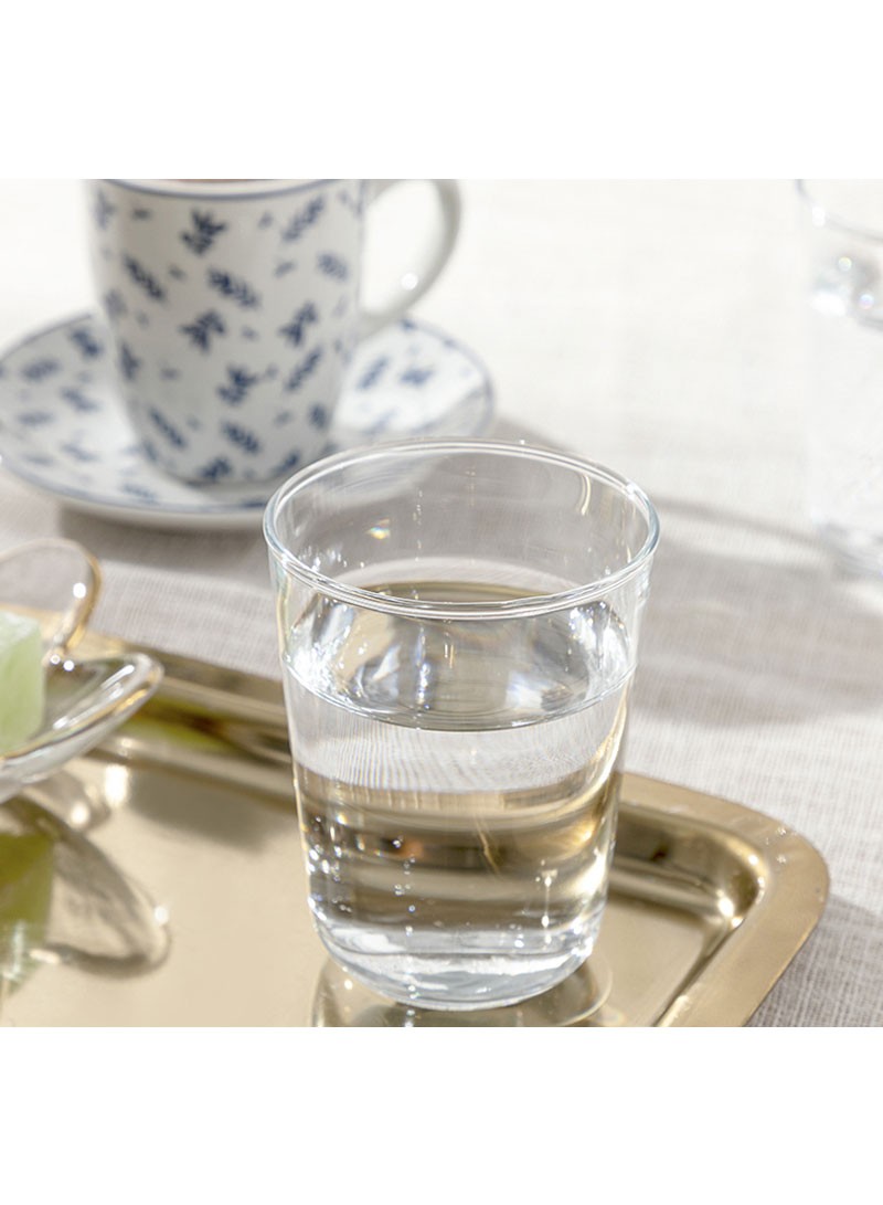 Set of 6 Pcs Water Glass - Transparent