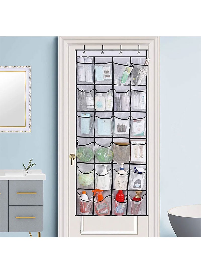 24-Pocket Over the Door Shoe Organizer