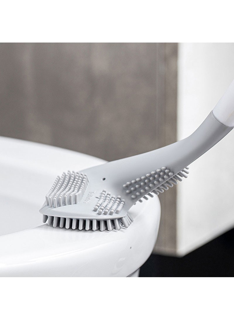 Bathtub Tub Scrubber with Long Handle Scrub Brush for Shower, 48.4